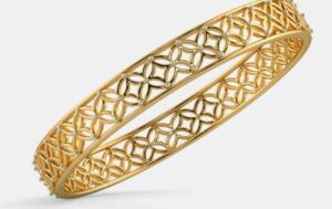 Royal Cutwork Gold Bangle